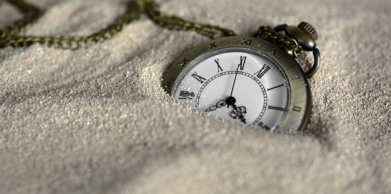 Eine alte Taschenuhr